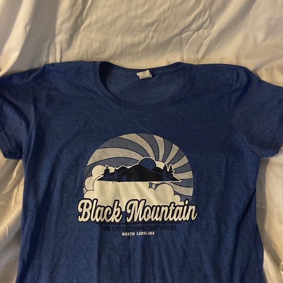 Fruit of the Loom Heather Blue Tee - Picture 1 of 4
